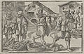 Fish Merchant Original Woodcut by Tobias Stimmer and Christoph Murer