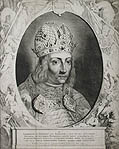 Imperator Fredericus III Emperor Frederick III Frederick the Fair Original Etching and Engraving by Jonas Suyderhoef and Pieter Soutman