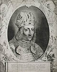 Imperator Fredericus III Emperor Frederick III Frederick the Fair Original Etching and Engraving by Jonas Suyderhoef and Pieter Soutman