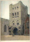 Norman Gateway Bury St. Edmunds by Dorothy Sweet