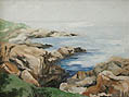 California Coastal Scene by Richard Thompson Taggart