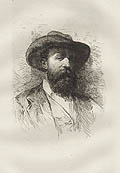 Self Portrait Original Etching by William Unger