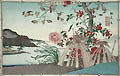 Various Birds and Flowers Kacho ga Depiction of Birds and Flowers Original Woodcut by the Japanese artist Rinsai Utsushi for the Newly Selected Nature Studies