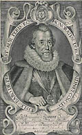 Robert Sidney 1st Viscount L'Isle Original Engraving by the Dutch artist Simon van de Passe