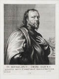 Kennelmus Digbi Original engraving by Robert Van Voerst designed by Anthony Van Dyck