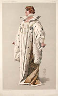 Madam Sarah Bernhardt Original Lithograph by Vanity Fair Printed by Vincent Brooks Day and Son