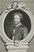 Joannes Fletcher also known as John Fletcher Original Engraving Original Line Engraving by the British artist George Vertue