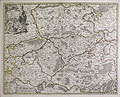 Comitatus Hannoniae Tabula Map of the Province of Hainaut Original Engraving by Nicholas Visscher II