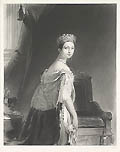 Victoria in Her Coronation Robes by Charles Edward Wagstaff