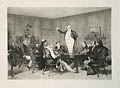 The Pickwick Club Original Etching by Charles Albert Waltner designed by C. Green