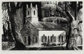 Historic Christ Church at Middleton Original Wood Engraving by the American artist Lynd Ward
