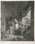 La Bonne Mere the Good Mother Original Lithograph by Antoine Weber