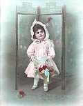 Little Queenie Original Chromolithograph published by the Weekly Star and the Family Herald Montreal Canada