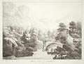 Brathay Bridge Near Ambleside Original Etching by the British artists William Frederick Wells and the Reverend Joseph Wilkinson