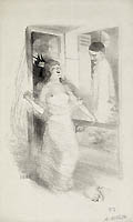 Pierrot Pendu by Adolphe Willette