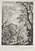 Latrones Original Engraving by Hamlet Winstanley designed by Salvatore Rosa