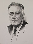 Franklin D. Roosevelt by Samuel Johnson Woolf