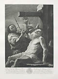 The Martyrdom of St. Bartholomew by Karl Ludwig Wust or Carl Wust