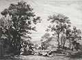 Fantaisies or Fantasies Original Etching by the French artist Auguste Aristide Fernand Constantin also listed as Auguste Constantin published for the Societe des Aqua Fortistes Eaux Fortes Modernes by Cadart and F Chevalier and A Cadart and Luquet
