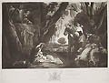 The Exposition of Cyrus Original Mezzotint Engraving by the British artist Richard Earlom designed by Giovanni Benedetto Castiglione published by John Boydell for The Houghton Gallery