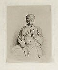 Le Fumeur Egyptien or The Egyptian Smoker by Jean Leon Gerome