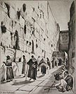 Original Drypoint Engraving and Etching by Elias Mandel Grossman