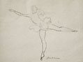 On Tiptoe - Madame Senier by James Drummond Herbert
