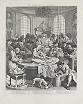 The Four Stages of Cruelty Plate 4 The Reward of Cruelty Original Engraving and Etching by the British Satirical Artist William Hogarth