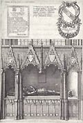 Tomb of Sir Simon Burley by Wenzel Hollar