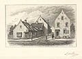 Ferry House Corner of Broad & Garden Streets New York by Samuel Hollyer