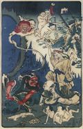 Jigoku no Kyujitsu Holiday in Hell Legends of Yokai Oni and other Spirits by Kawanabe Kyosai