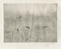 Le Mee Original Drypoint Engraving by Louis Auguste Mathieu Legrand