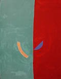 Untitled Abstract Composition Original Lithograph by Margo Margolis