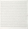 Untitled Maxwell 567 Original Stencil and Acrilic Castings by the American artist Paul Maxwell
