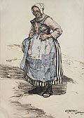 There is a Dear Old Fairy Godmother by Emily Hilda Rix Nicholas