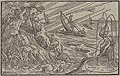 Nothing can Live without Water Original Woodcut by Tobias Stimmer and Christoph Murer