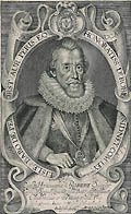 Robert Sidney 1st Viscount L'Isle Original Engraving by the Dutch artist Simon van de Passe