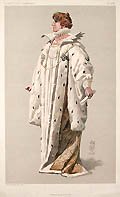 Madam Sarah Bernhardt Original Lithograph by Vanity Fair Printed by Vincent Brooks Day and Son