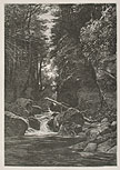 A White Mountain Brook by William Ludwell Sheppard for The Aldine