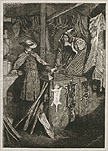 Bartering with Indians designed by Arthur Boyd Houghton