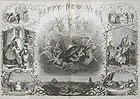 A Happy New Year 1867 by William MaGrath