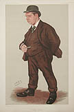 Rugby Union - Mr. G. Rowland Hill Rugby Player by Sir Leslie Ward Spy