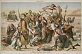 The Alliance under a new Flag - Down with the Workingman and up with the Tariff by Bernhard Gillam