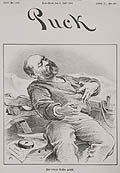 Memorial Portrait of President Garfield by Joseph Keppler