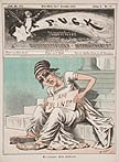 Democracy - I am Blind by Frederick Burr Opper