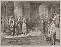 Waiting for the Horse Cars Tremont Street Boston by W. L. Sheppard for Every Saturday
