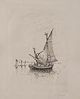 Fishing Boat Venice by Clara Montalba